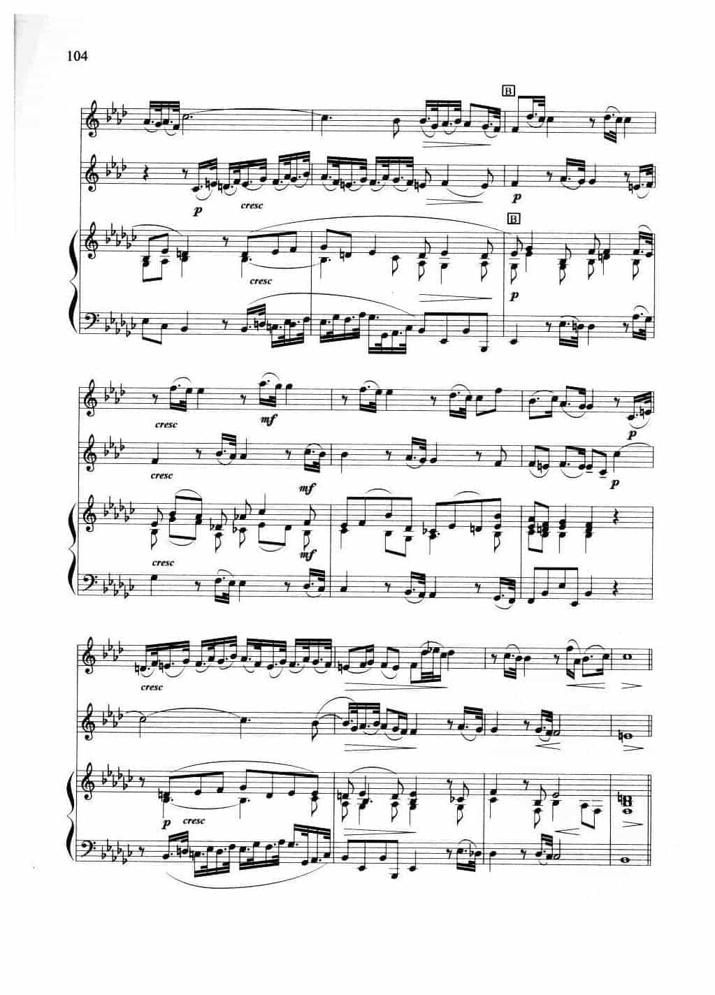 小号独奏曲选4【二重奏鸣曲 德·亨德尔曲】朱起东/编_第3张