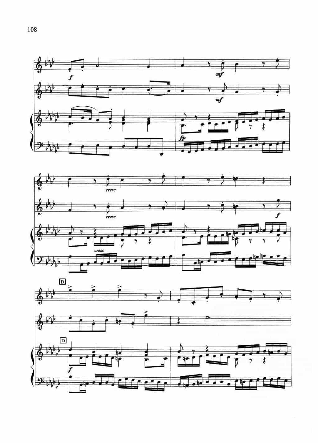 小号独奏曲选4【二重奏鸣曲 德·亨德尔曲】朱起东/编_第7张