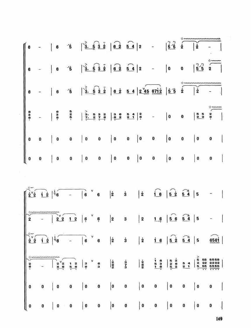 唢呐独奏乐曲【龙腾虎跃 吹打乐】殷二文 高金香改编_第9张