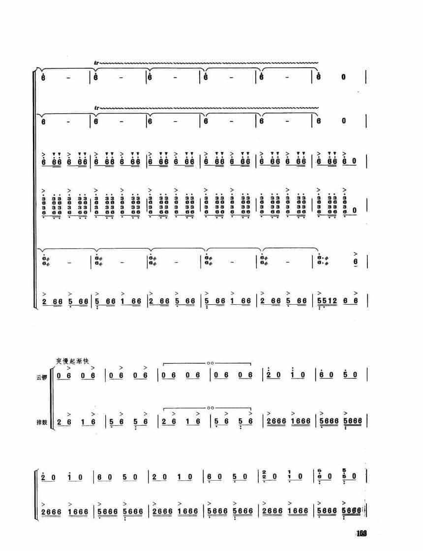 唢呐独奏乐曲【龙腾虎跃 吹打乐】殷二文 高金香改编_第13张