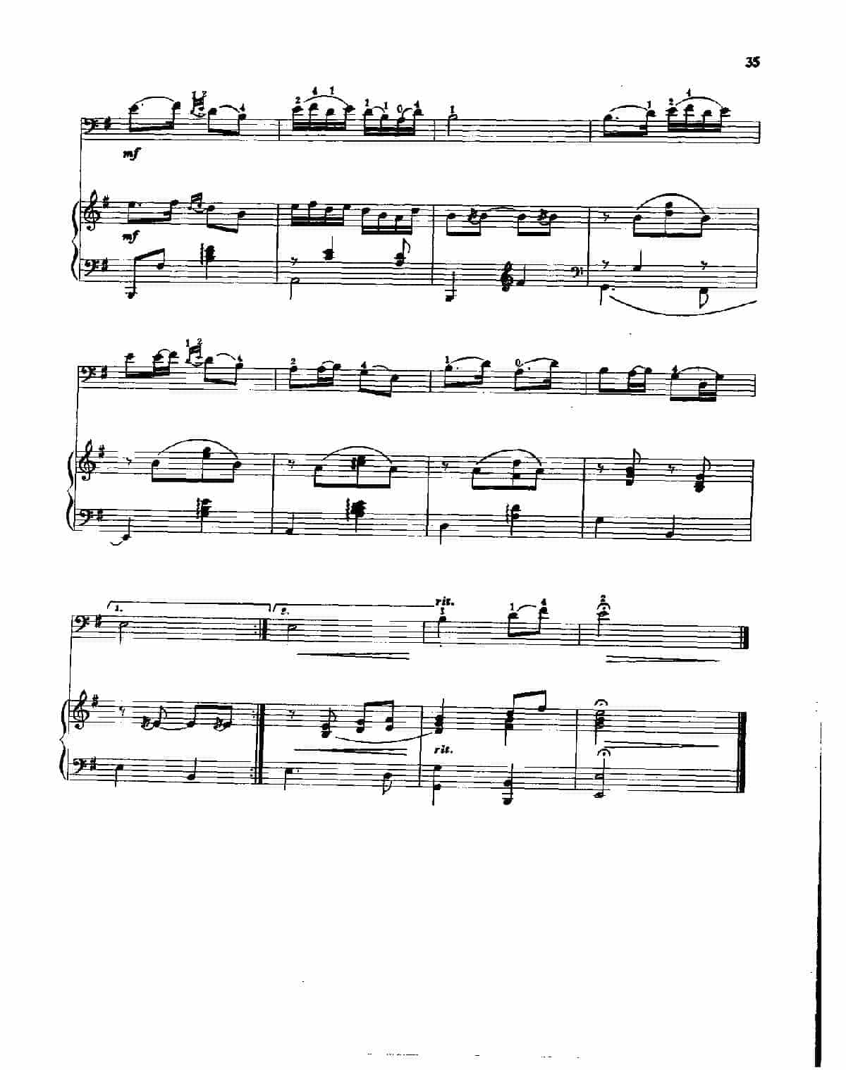 大提琴练习曲【洗衣歌】罗念一曲_第2张