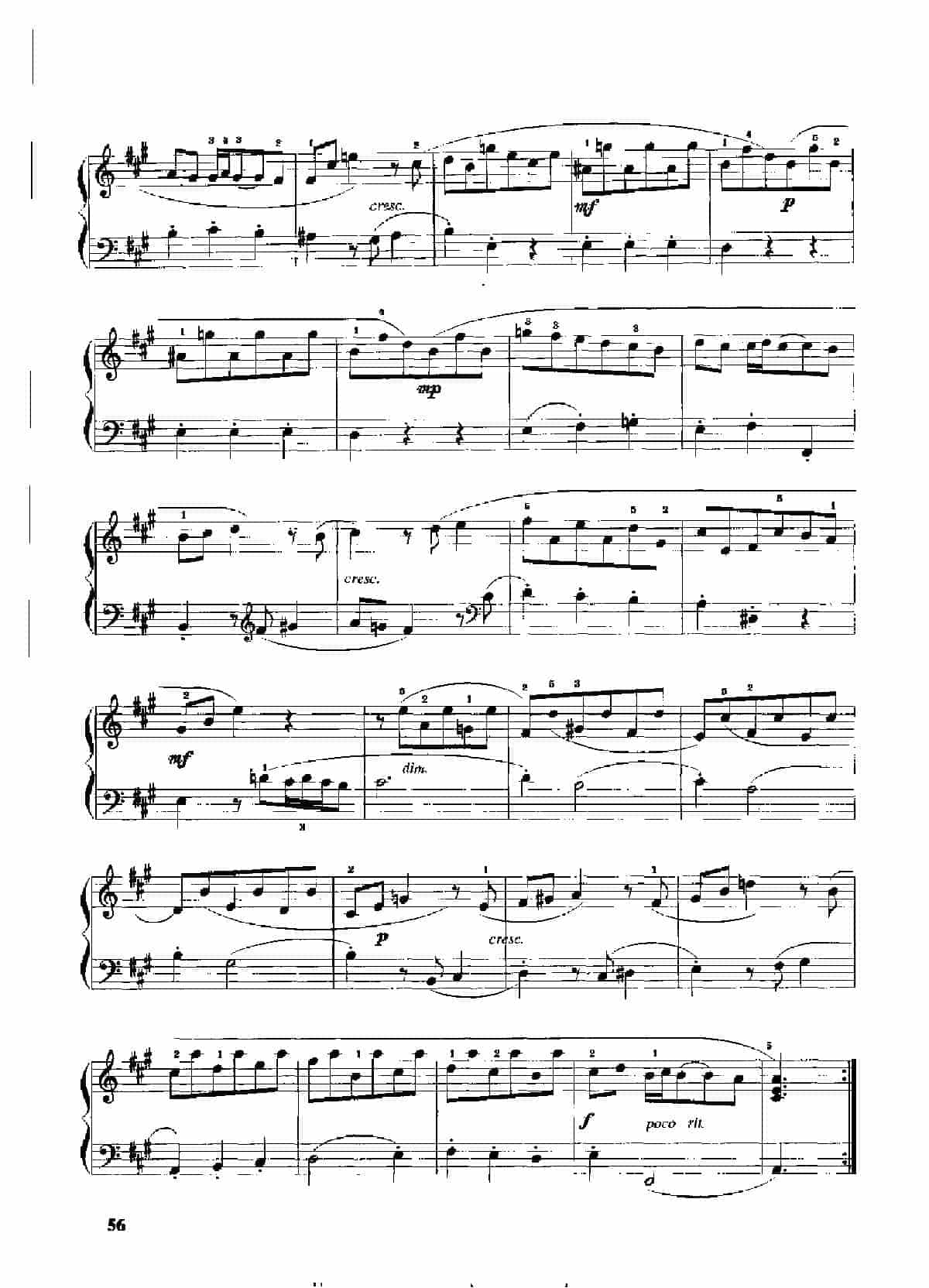 手风琴复调作品集【库朗舞曲】G.P泰雷曼_第2张