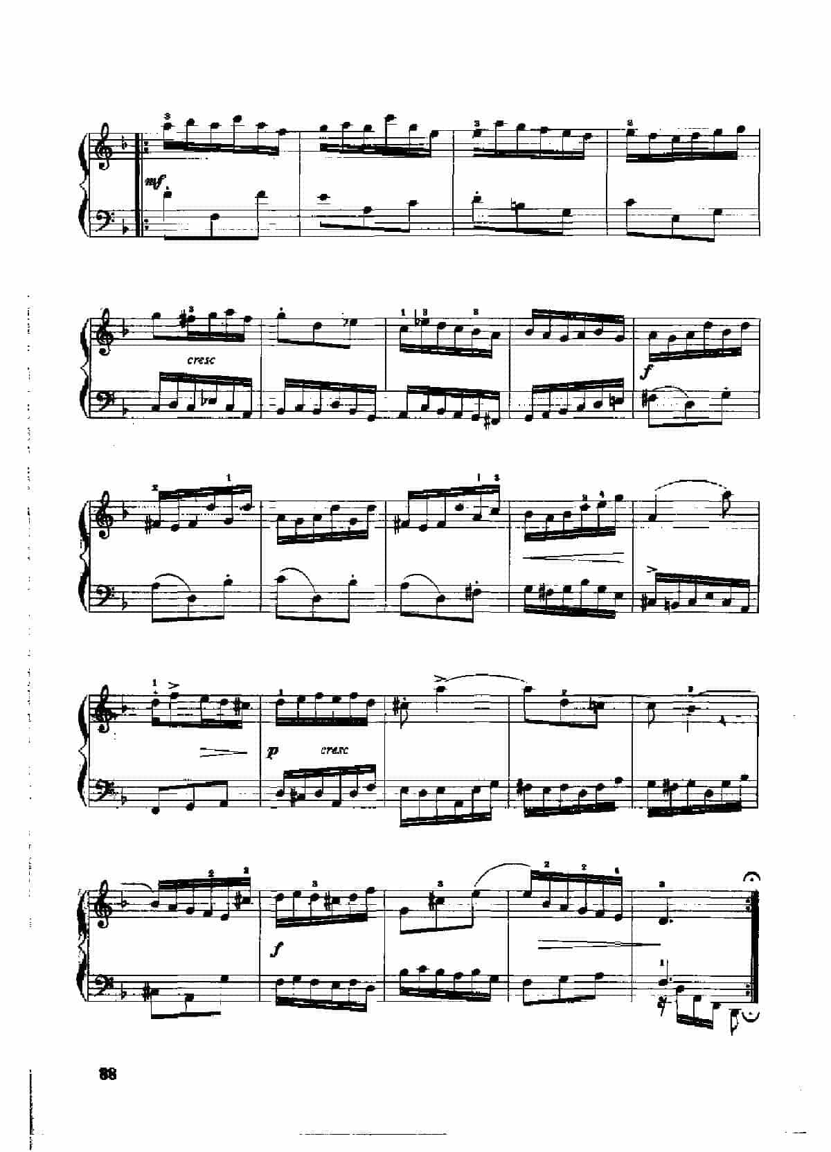 手风琴复调作品集【d小调小前奏曲】J.S.巴赫_第2张