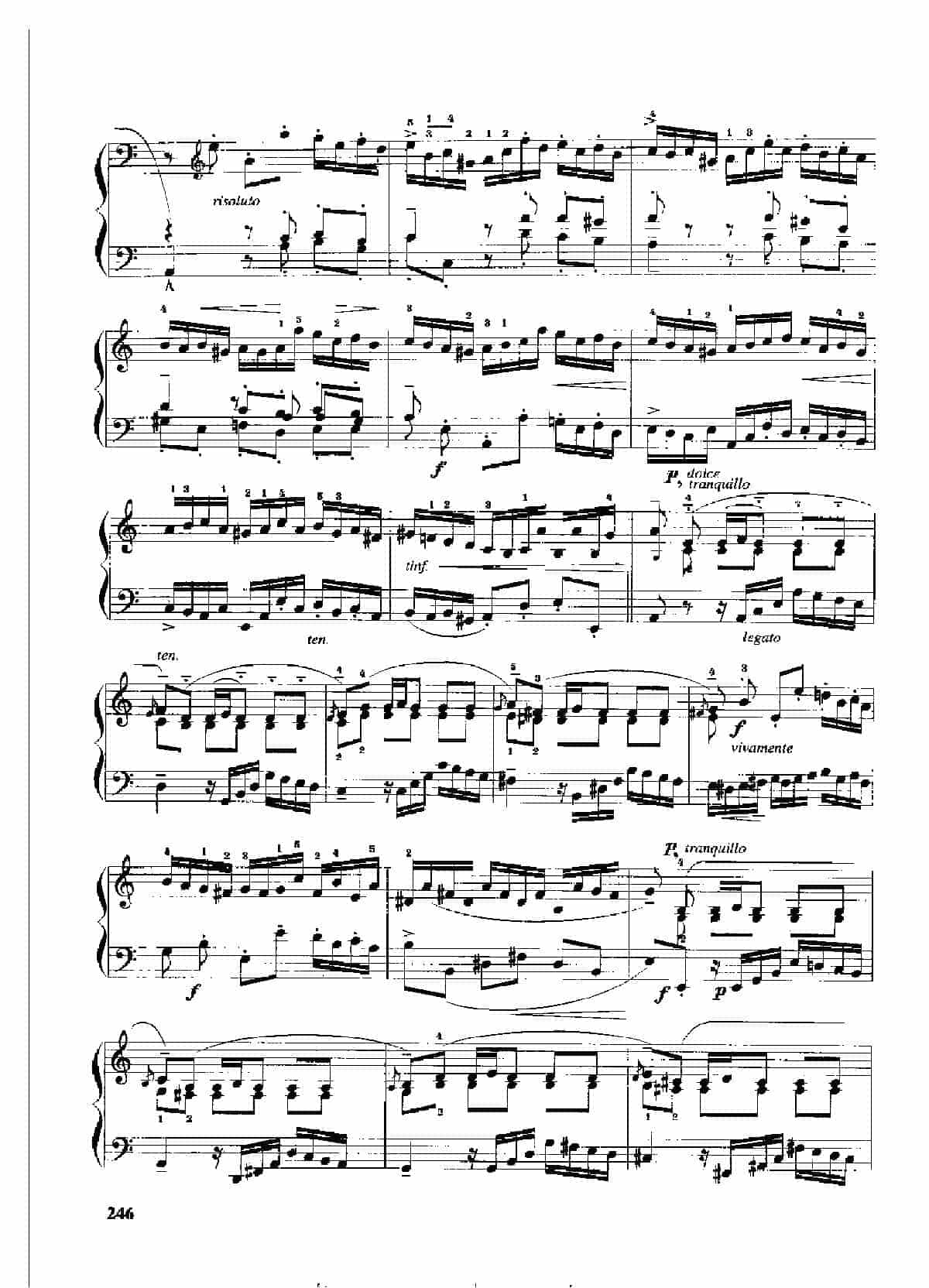 手风琴复调作品集【前奏曲】 J.S.巴赫_第4张