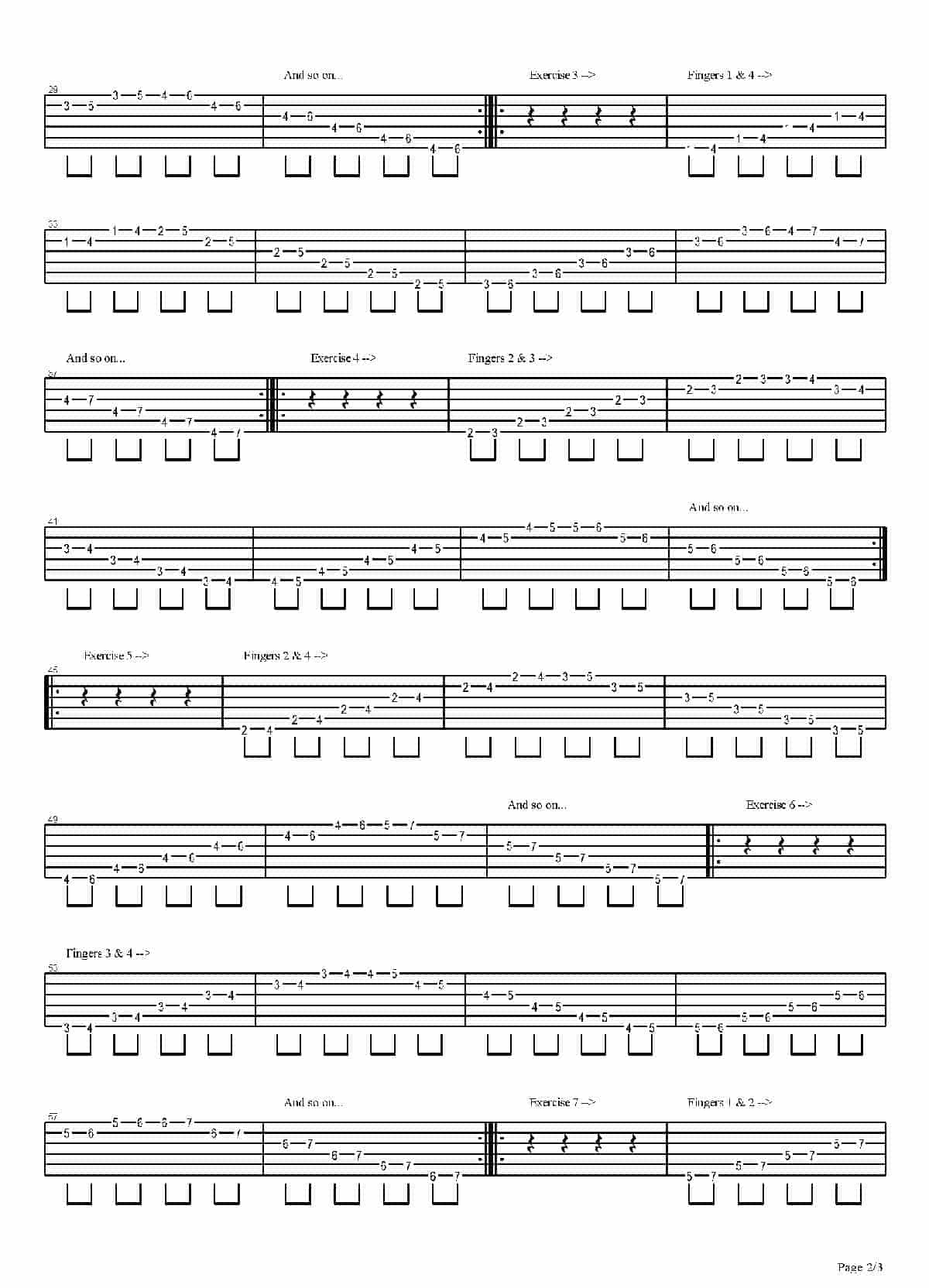 Warm Up Exercises - Warm Up Exercises By Steve Vai_第2张