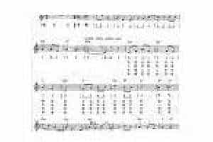 九十年代流行电子琴曲谱《莫斯科效外的晚上》
