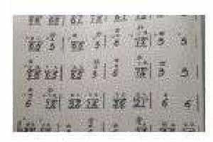 马头琴独奏曲谱《圆顶帽子》