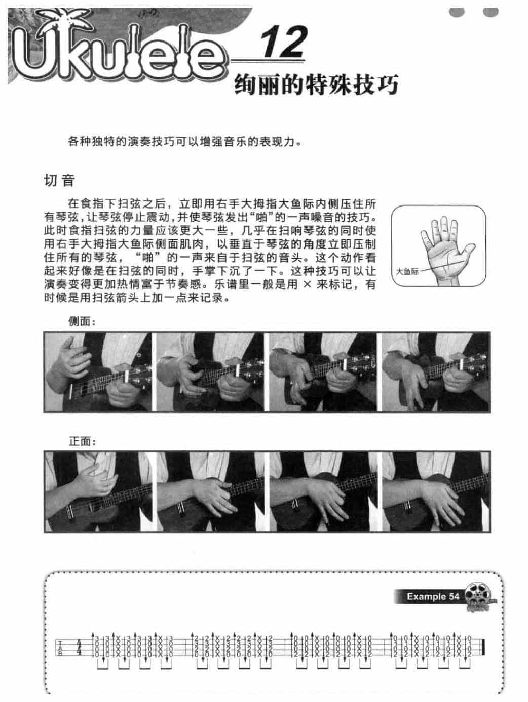 尤克里里绚丽的特殊技巧_第1张