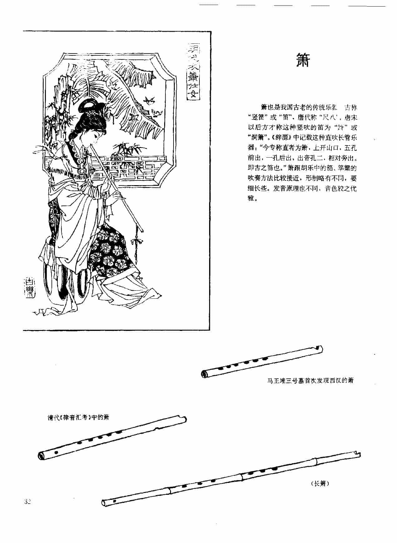 中国古代乐器《箫》_第1张
