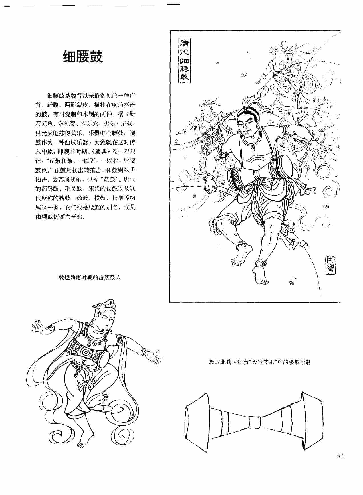 中国古代乐器《细腰鼓》_第1张
