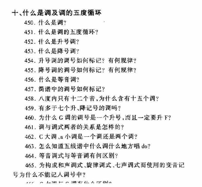 什么是调及调的五度循环？调及调的五度循环常见问题解答_第1张