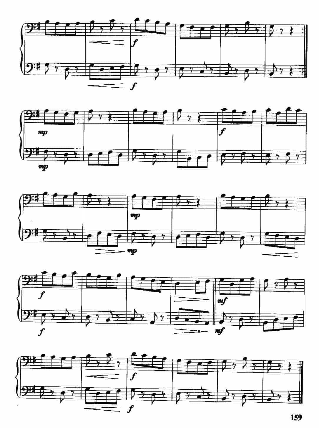 长号二重奏练习曲《古老的舞曲》_第2张