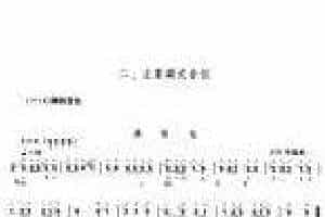 琵琶主要调式的演奏《琵琶主要调式音位》