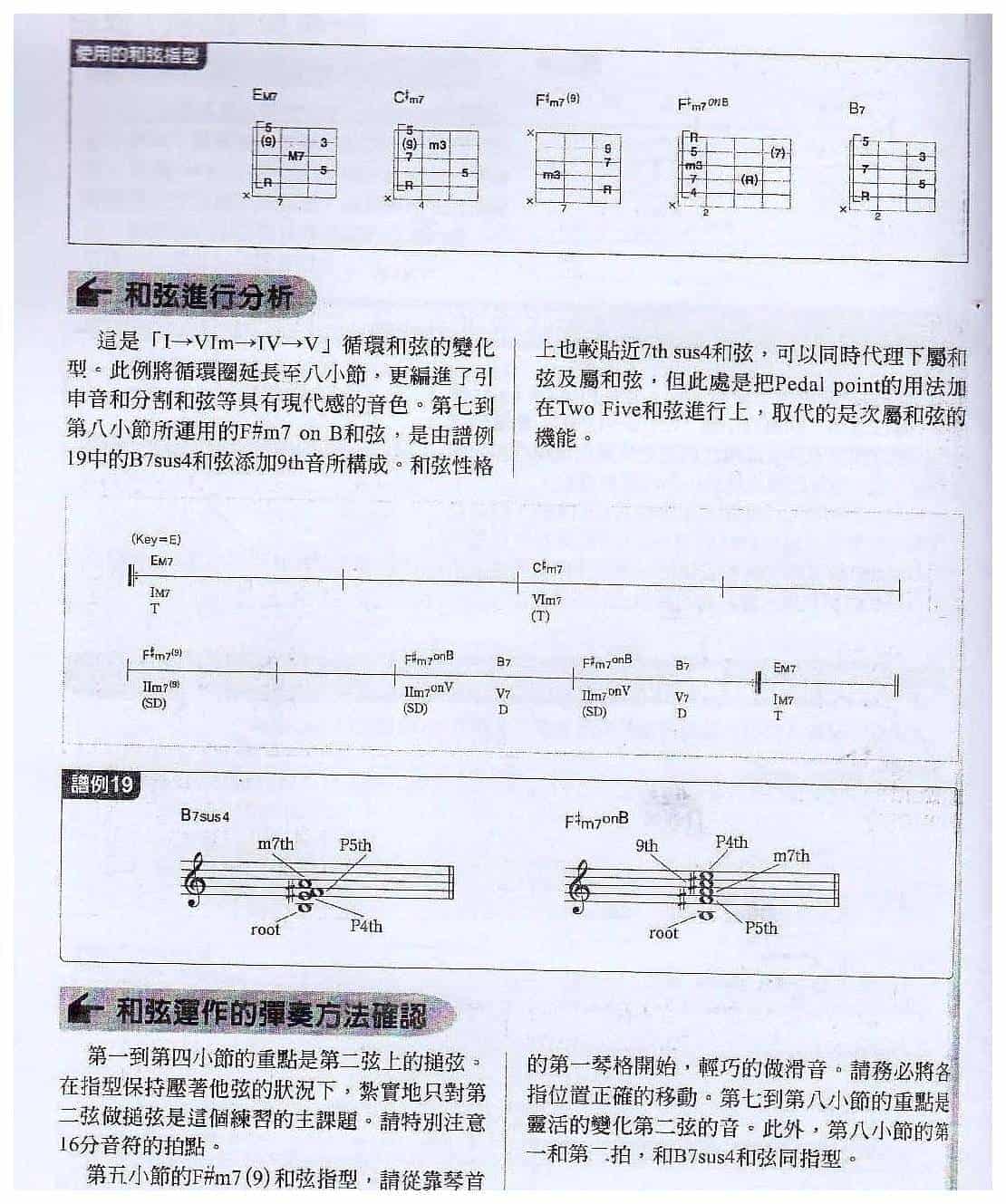 电吉他和弦教学《活用和弦音变化的流行和弦运作》节奏蓝调/放克_第2张