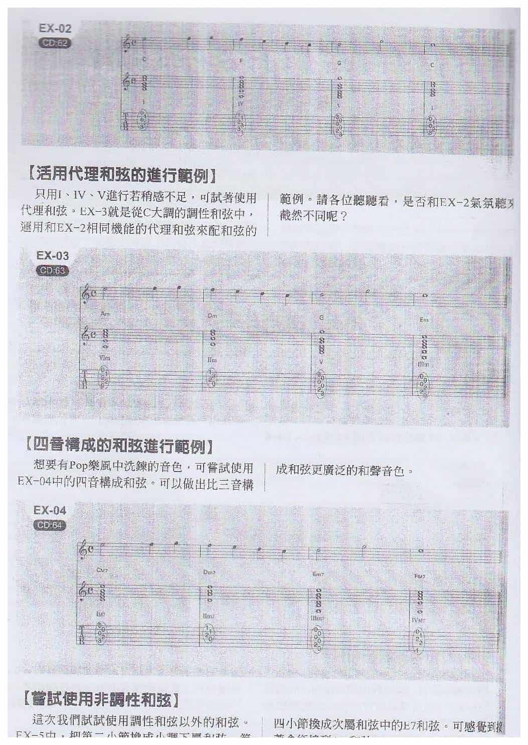 电吉他实践和弦进的独门密法《学会配和弦的基本方法》_第2张