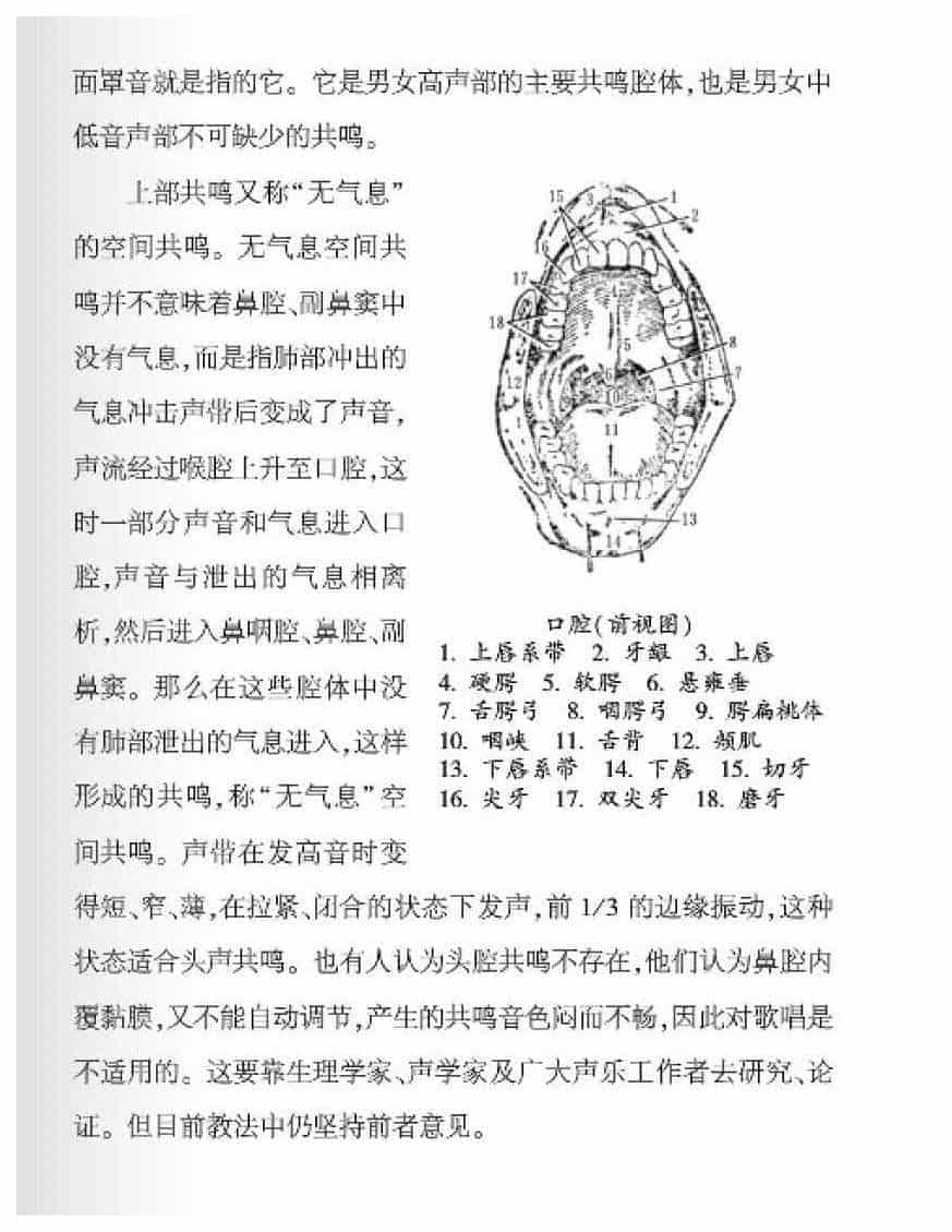 声乐基础知识《什么是头腔共鸣？》_第2张