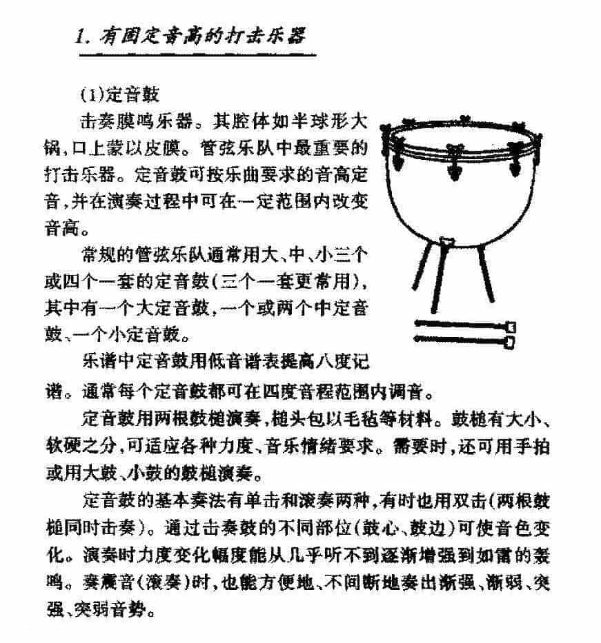 外国打击乐器《有固定音高的打击乐器》简介_第1张