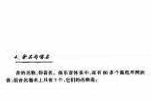 基本乐理知识《音名与唱名》