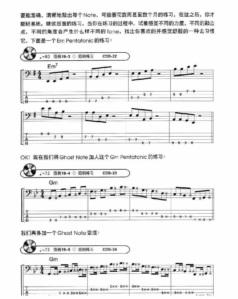 电贝司基础教程《基本的Slap技巧》_第3张
