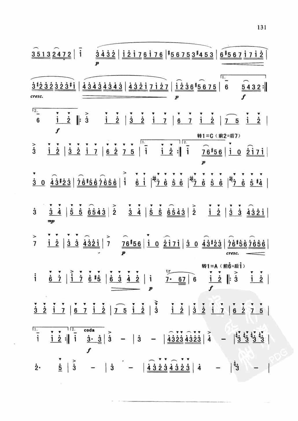 萨克斯金曲《土耳其进行曲》莫扎特 作曲_第2张