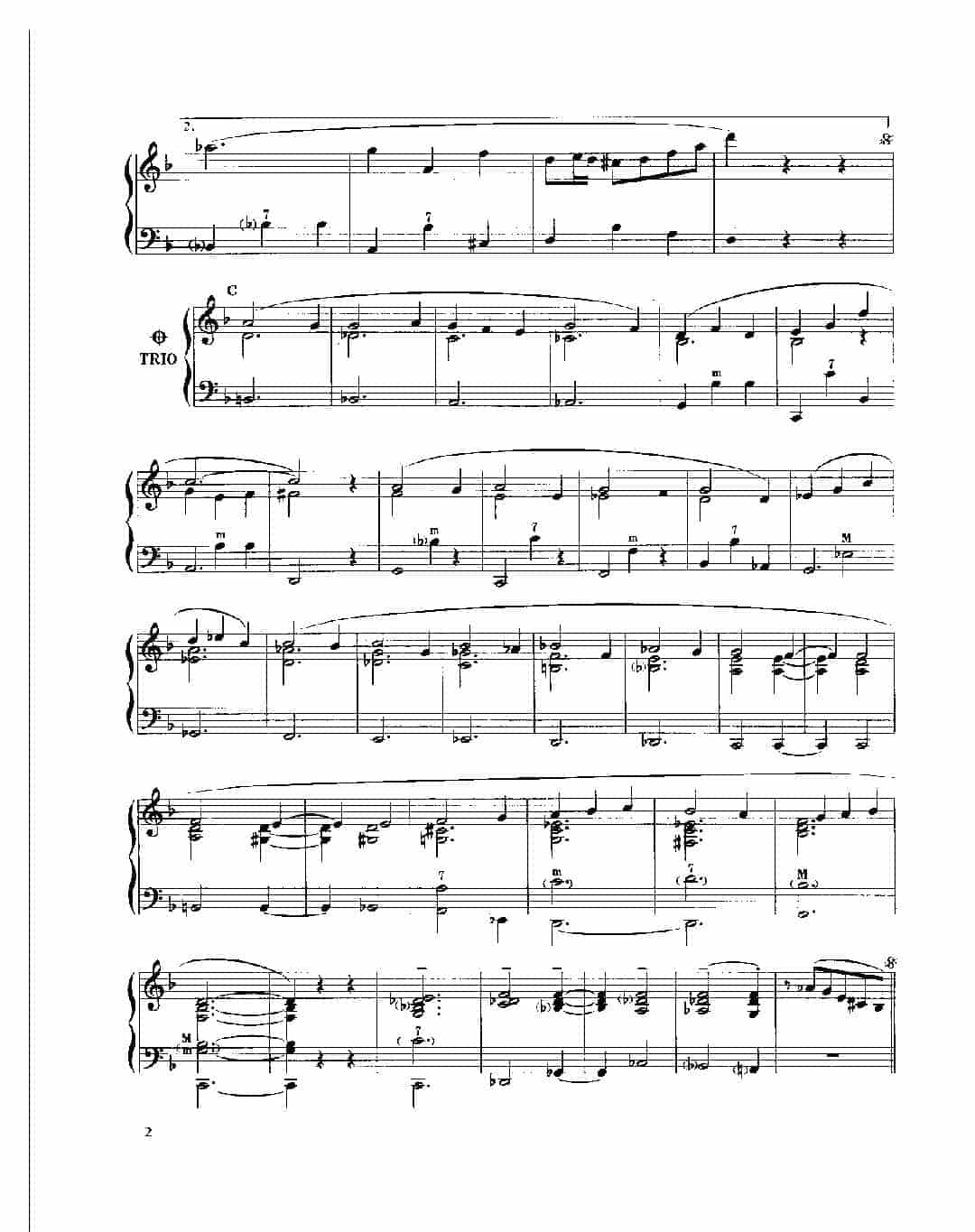 现代手风琴流行乐曲《培来特华尔兹》[法]里奥哈特·加里亚诺曲_第2张