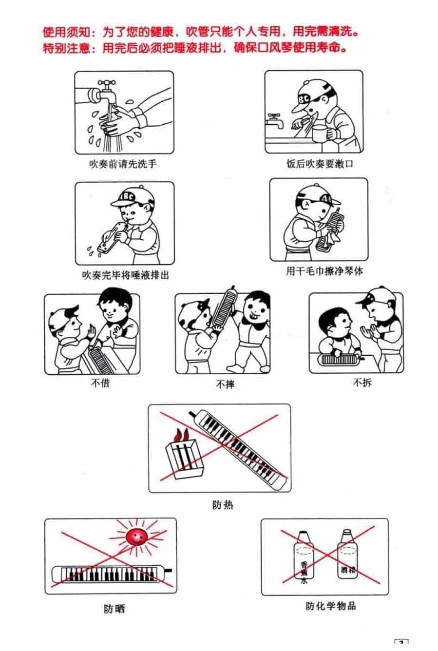 对口风琴的初步认识和使用须知_第2张