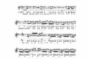 口琴简谱与五线谱对照乐谱《喜洋洋》广东音乐 刘明源 曲