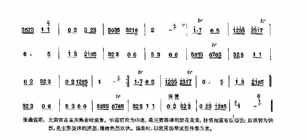 笛子独奏曲《欢乐歌》江南丝竹_第3张