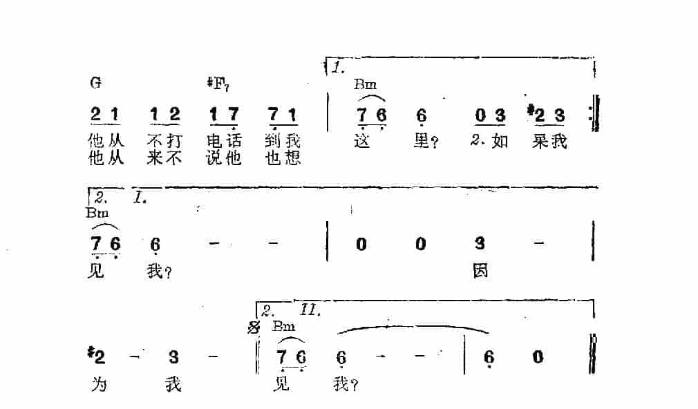 吉他伴奏日本流行歌曲《幸福的一幕》中岛三币词曲_第4张