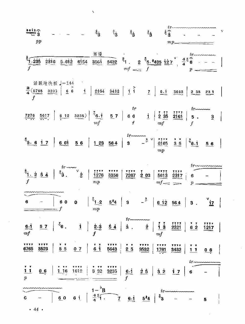 经典竹笛乐曲《古国新颜》陆如安曲_第2张