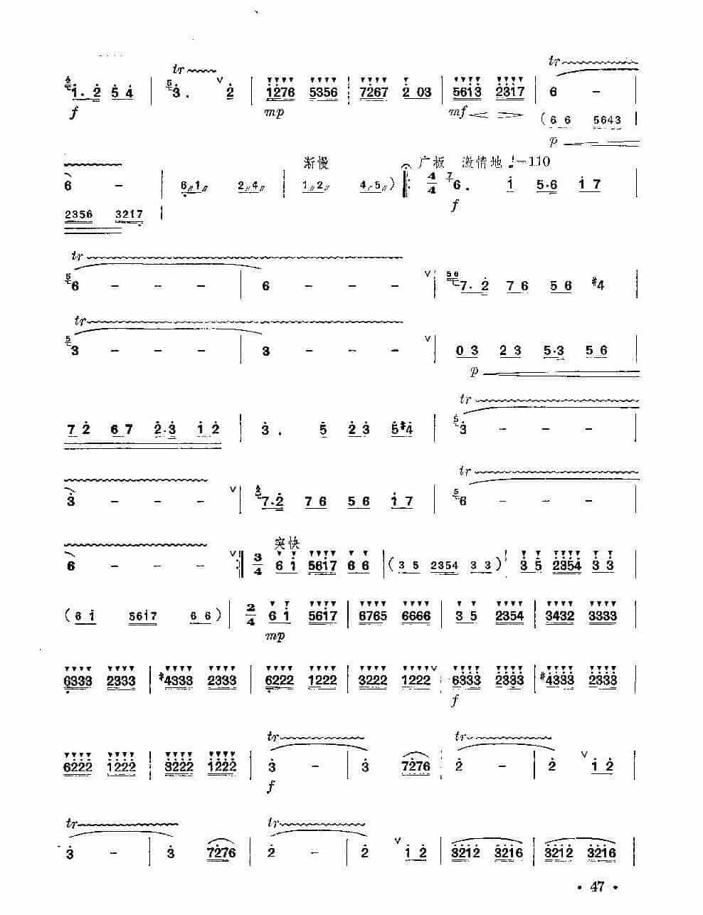 经典竹笛乐曲《古国新颜》陆如安曲_第5张