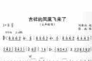 描写宁夏的歌曲《吉祥的凤凰飞来了》女声独唱