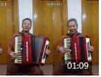 胡进忠手风琴曲视频教学《G大调练习 三度音程 音阶》手风琴初中级教程