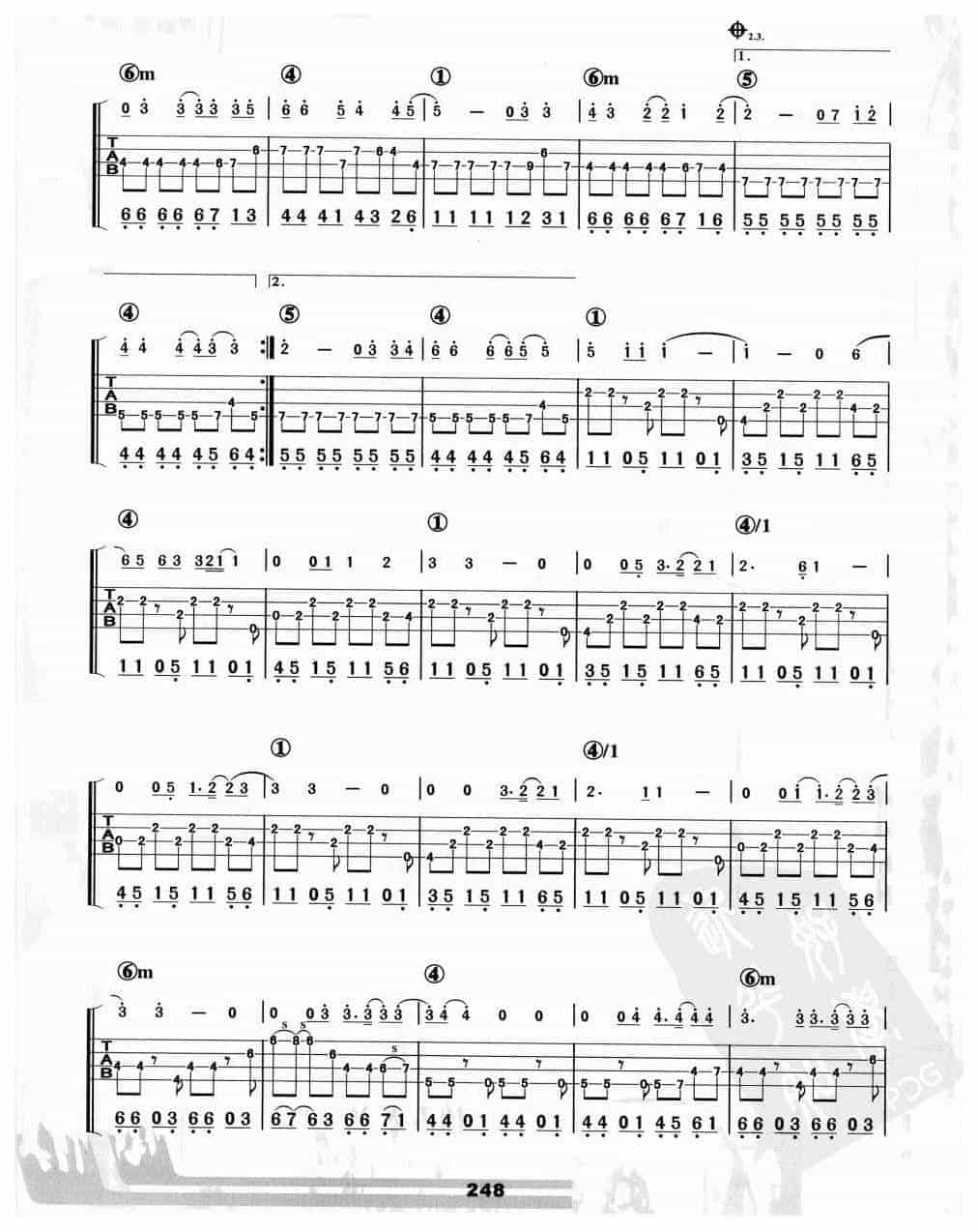 电贝司伴奏乐曲《In These Arms Bon Jovi乐队》摇滚_第2张