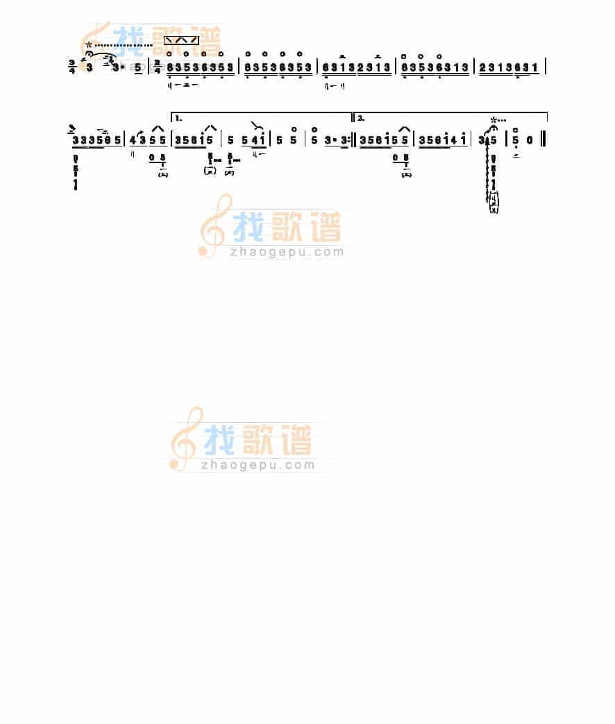 五级乐曲《倒垂帘》 民乐类 琵琶_第2张