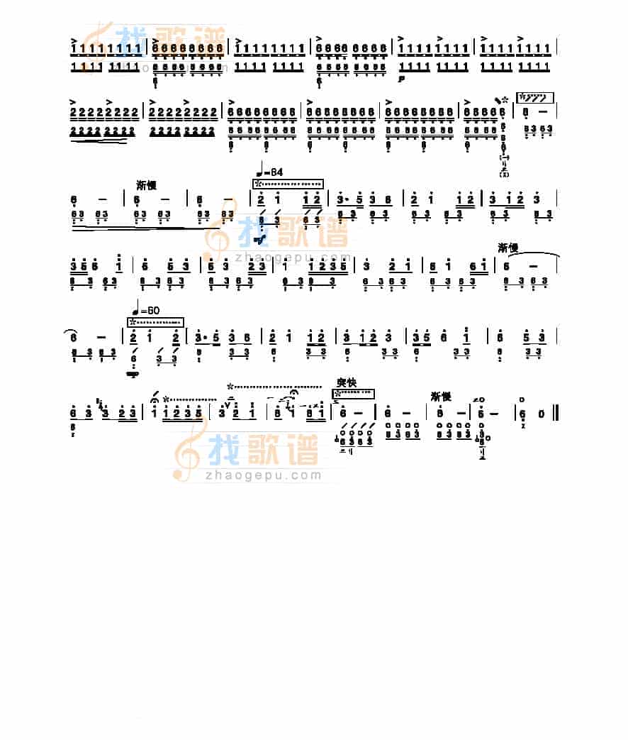 四级乐曲《赶花会》 民乐类 琵琶_第3张