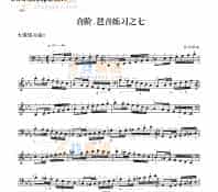 七级练习曲三首 民乐类 琵琶