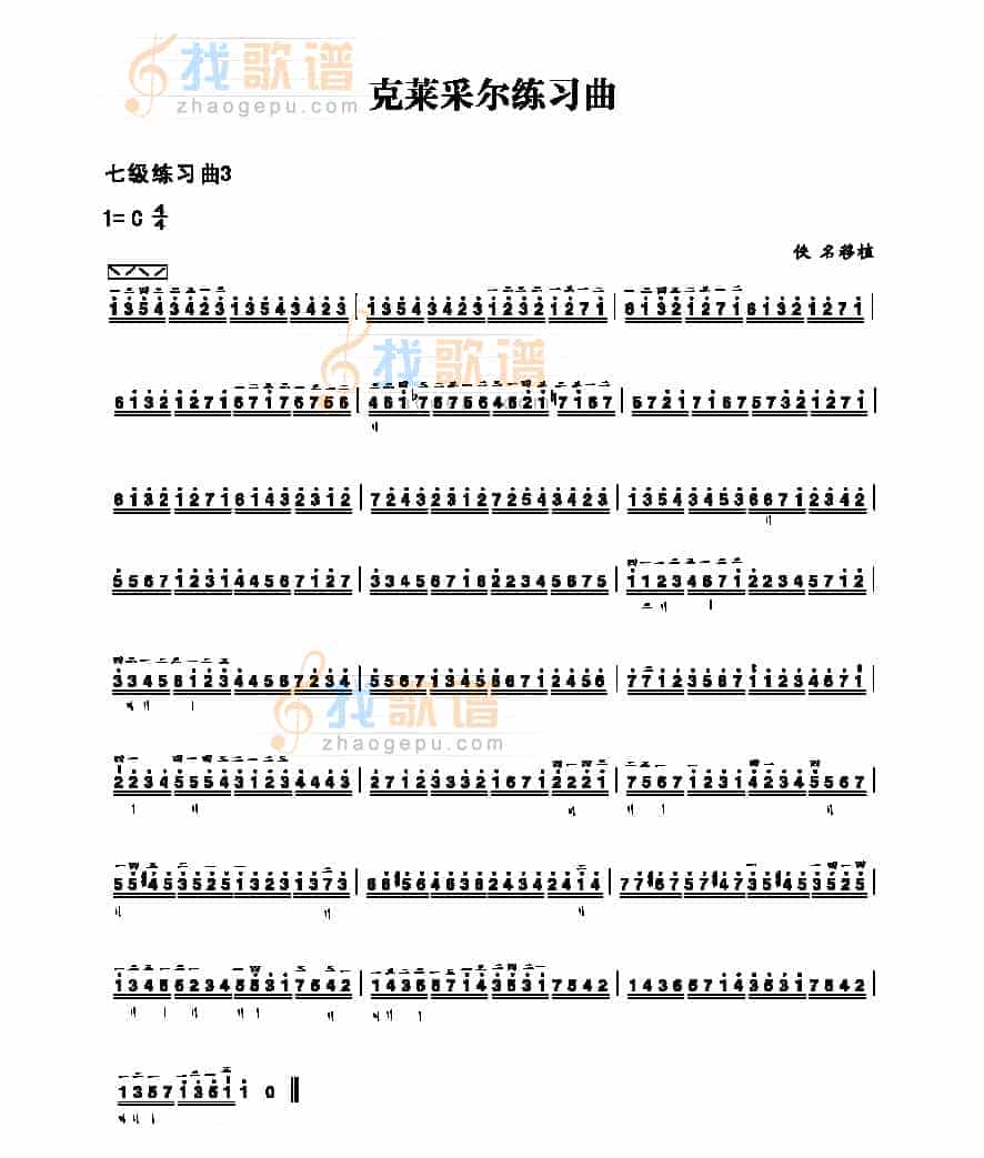 七级练习曲三首 民乐类 琵琶_第5张