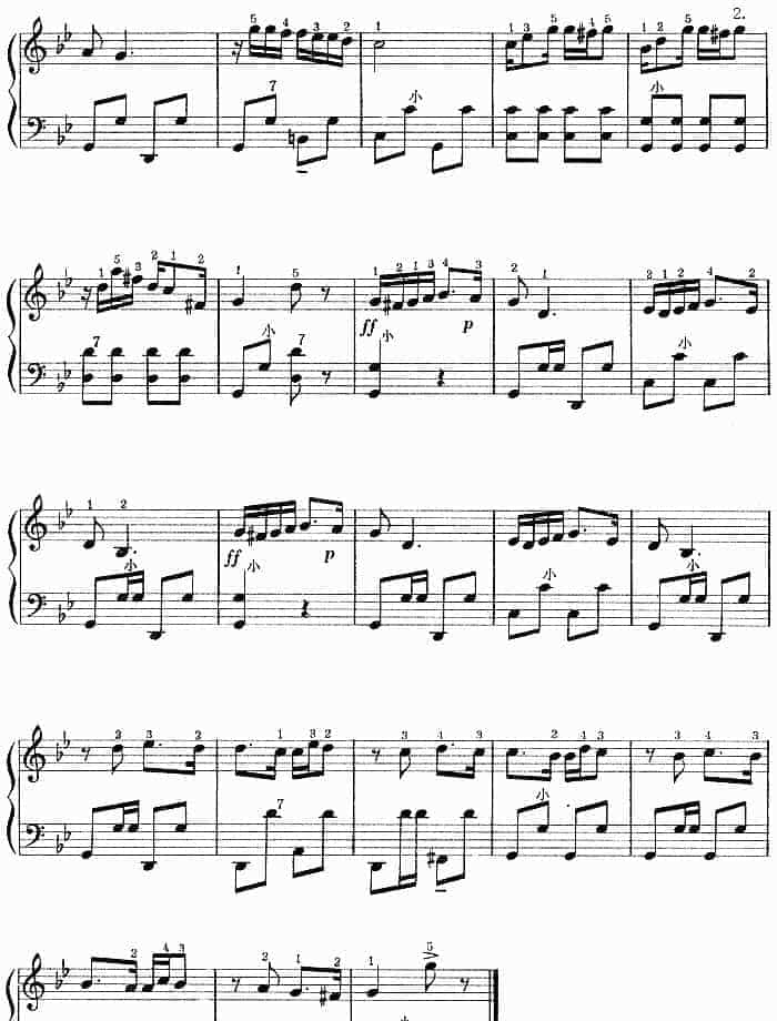 学练3首简易手风琴曲_第5张