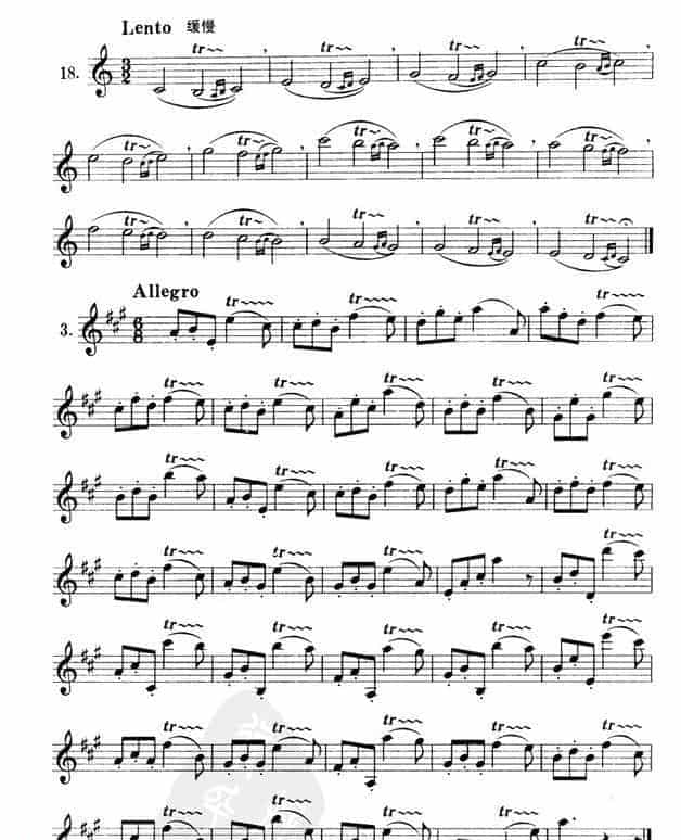 单簧管练习曲21首_第19张