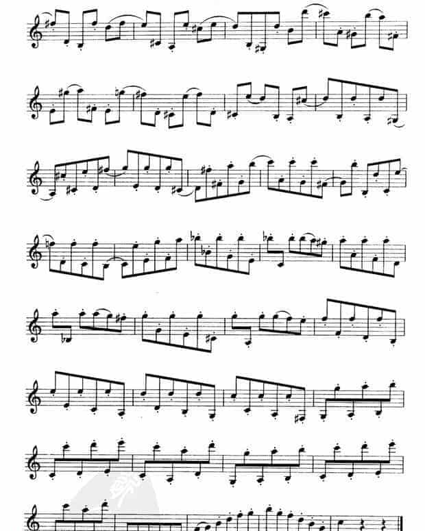 单簧管练习曲21首_第27张