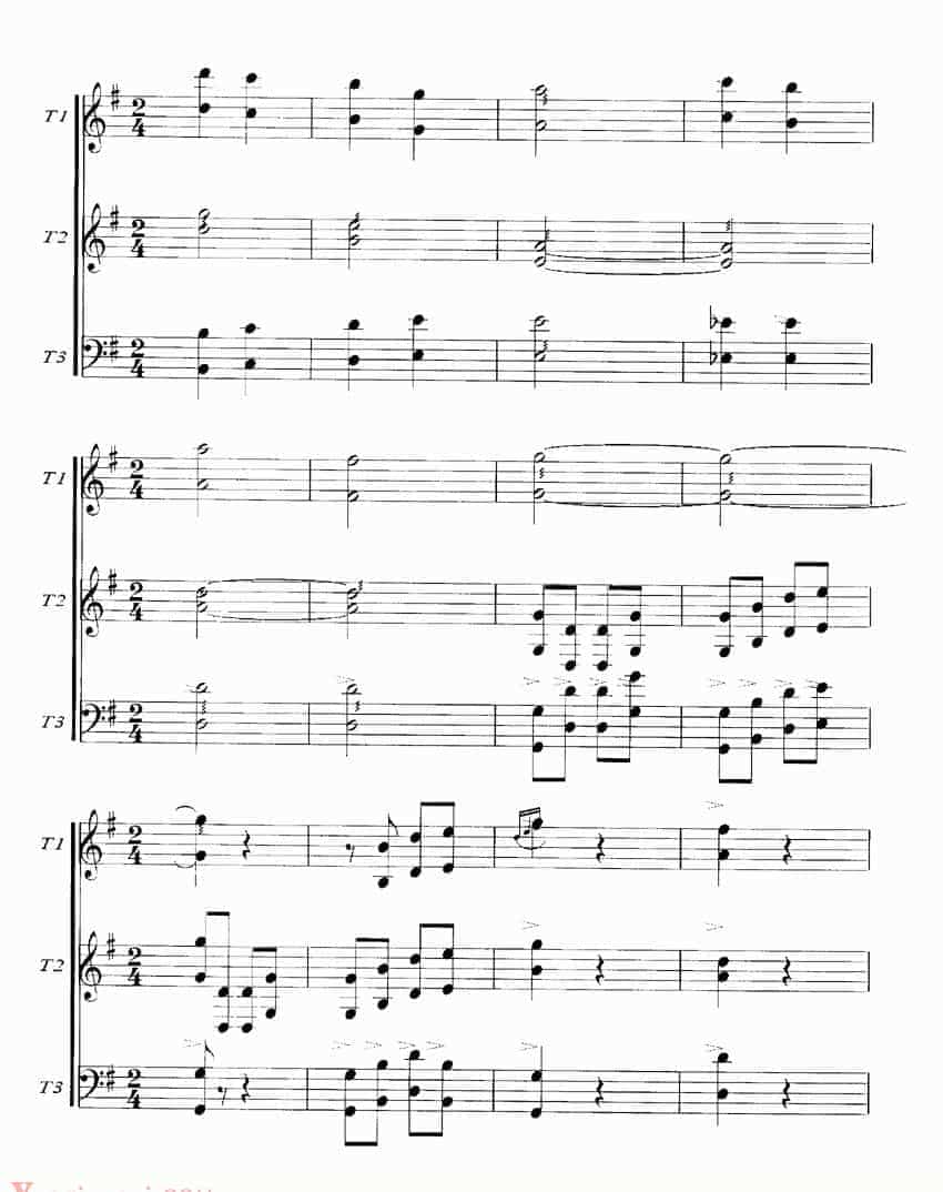扬琴曲谱：节日_第12张