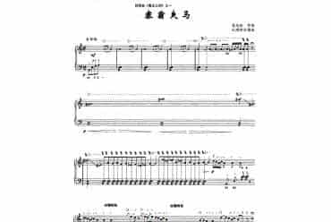 琵琶曲谱：塞翁失马