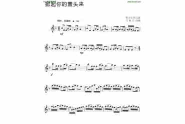 掀起你的盖头来 电子琴五线谱