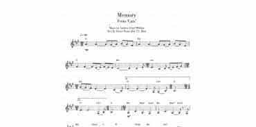 单簧管戏剧插曲谱：Memory 记忆