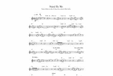 单簧管经典热门曲谱：Stand By Me 陪伴我