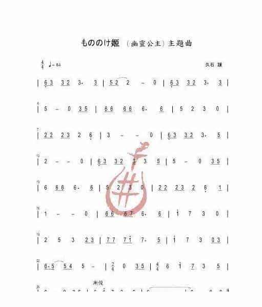 《幽灵公主》主题曲_第1张