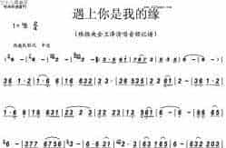 遇上你是我的缘