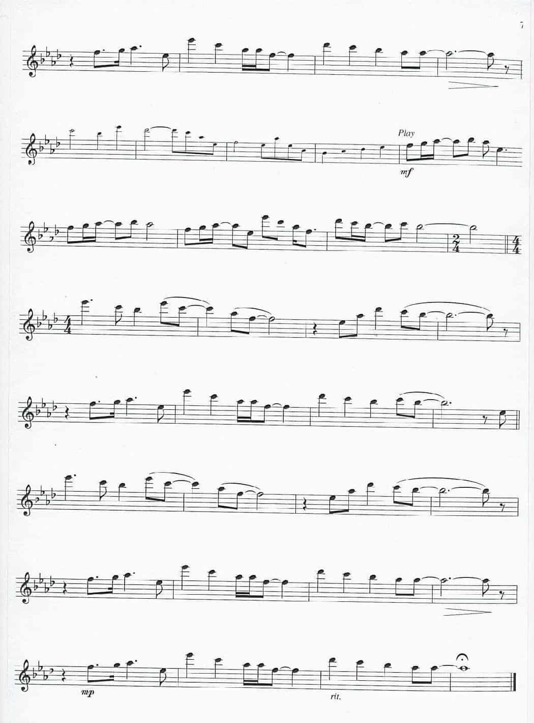 Disney＂Lion King＂內的＂Can you feel the love tonight＂譜_第2张