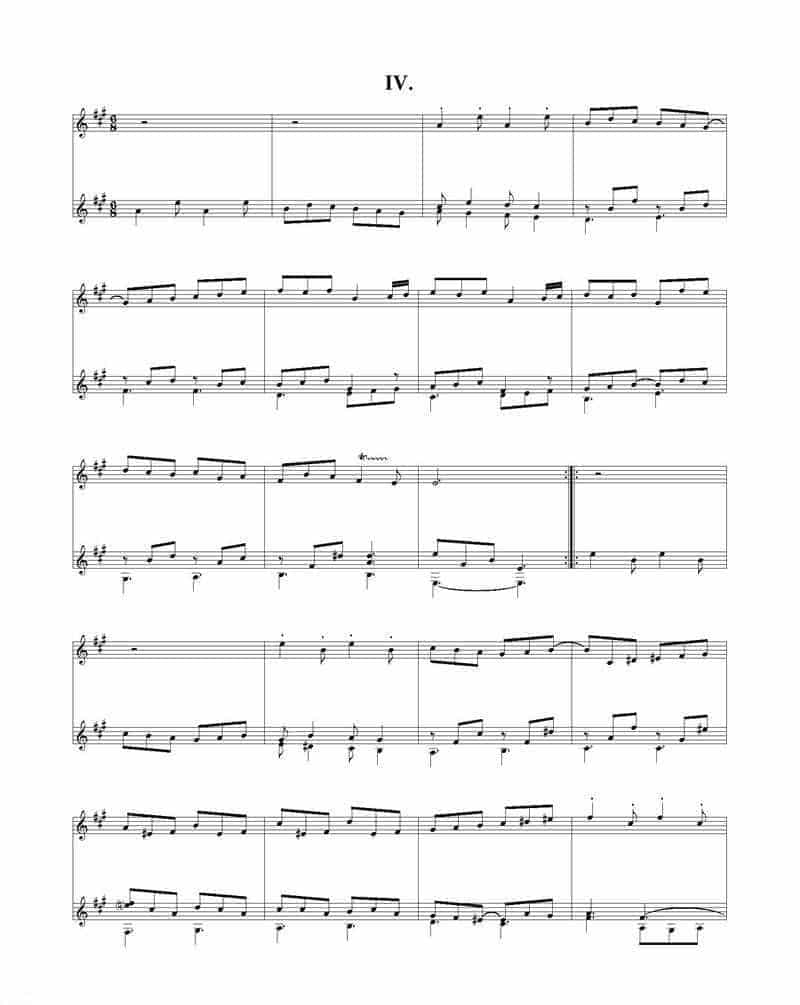 巴洛克吉他二重奏乐谱_第24张